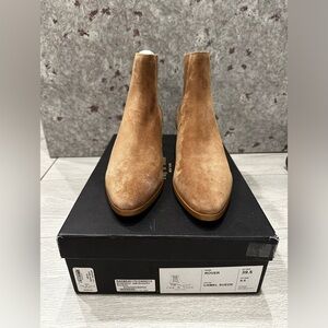 rag & bone rover bootie in camel suede NWT!!